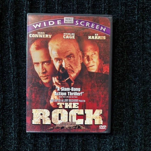The Rock DVD - Action Thriller Sean Connery, Nicolas Cage, Ed Harris 1997 - Picture 1 of 3